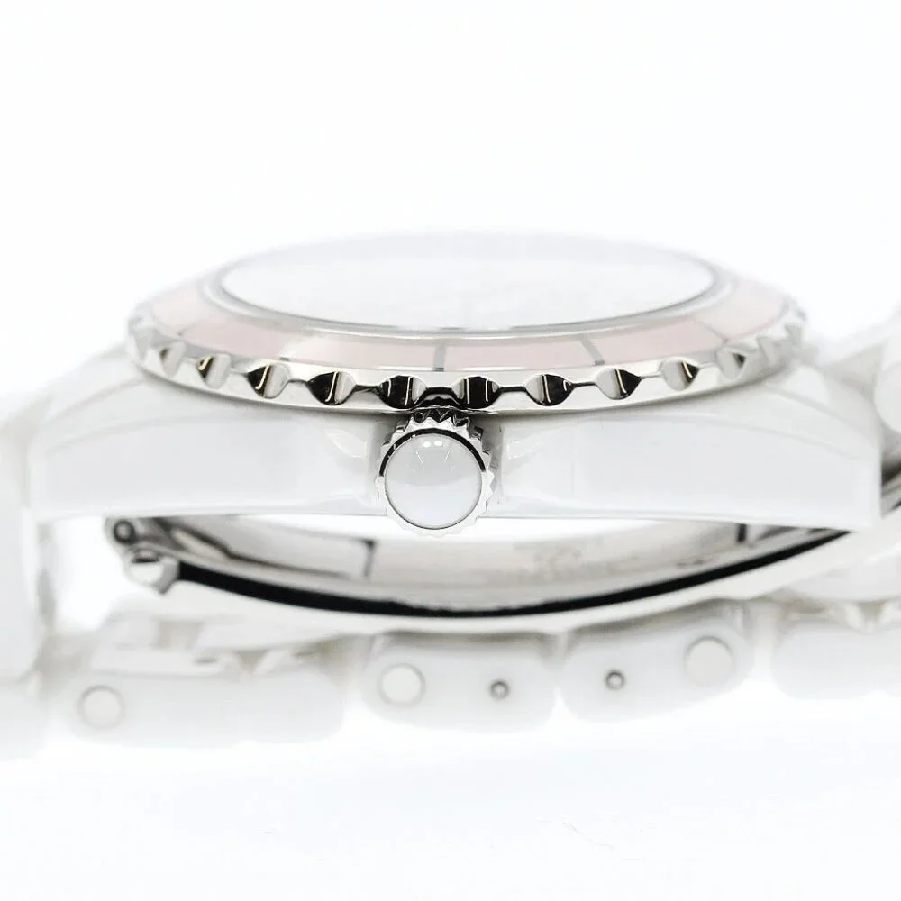 CHANEL J12 H4466 8P diamond white Dial Quartz Ladies Watch - Picture 7 of 11